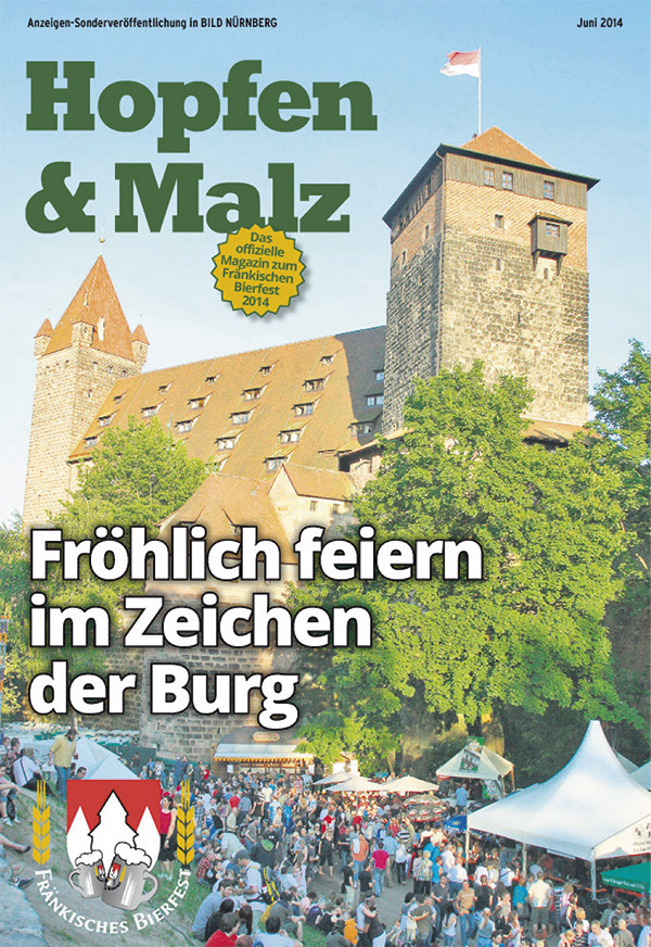 Titel Bierfestzeitung Ausgabe 2014