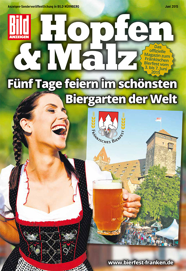 Titel Bierfestzeitung Ausgabe 2015
