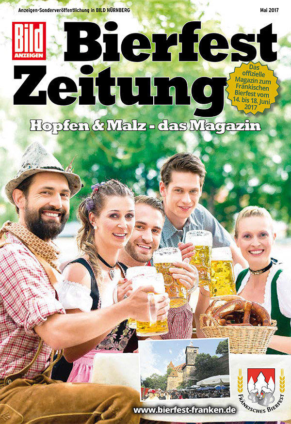 Titel Bierfestzeitung Ausgabe 2017