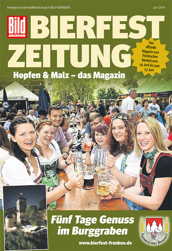 Titel Bierfestzeitung Ausgabe 2019